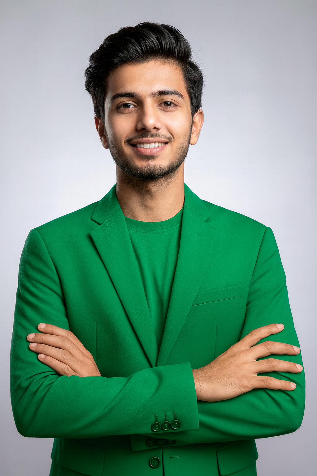 Professional robotic portrait representing Muhammad Zahid Jami