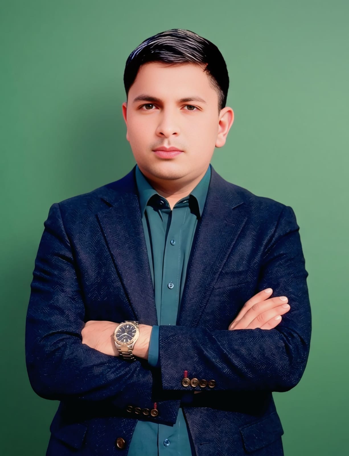 Professional robotic portrait representing Shahzad Ali